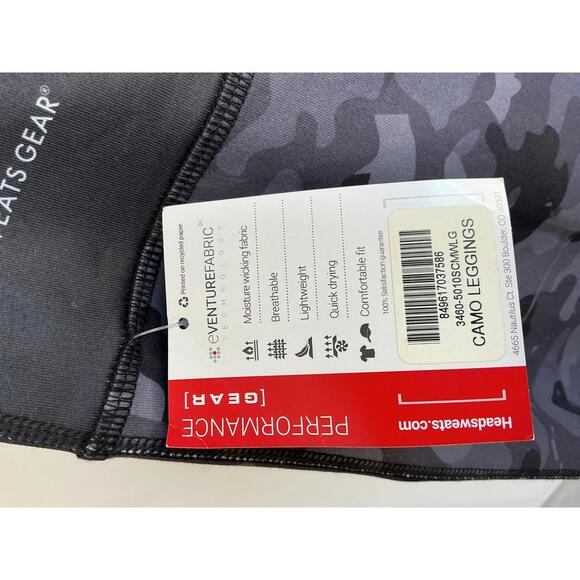 Headsweats Gear Women’s Performance Activewear Leggings - Size L - Picture 4 of 6